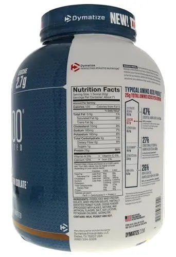 Dymatize ISO 100 Whey Protein Powder with 25g of Hydrolyzed 100% Whey Isolate - TrustMedUSA