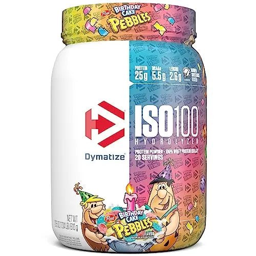 Dymatize ISO 100 Whey Protein Powder with 25g of Hydrolyzed 100% Whey Isolate - TrustMedUSA
