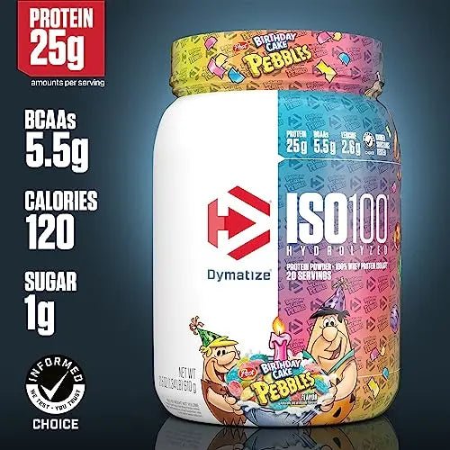 Dymatize ISO 100 Whey Protein Powder with 25g of Hydrolyzed 100% Whey Isolate - TrustMedUSA