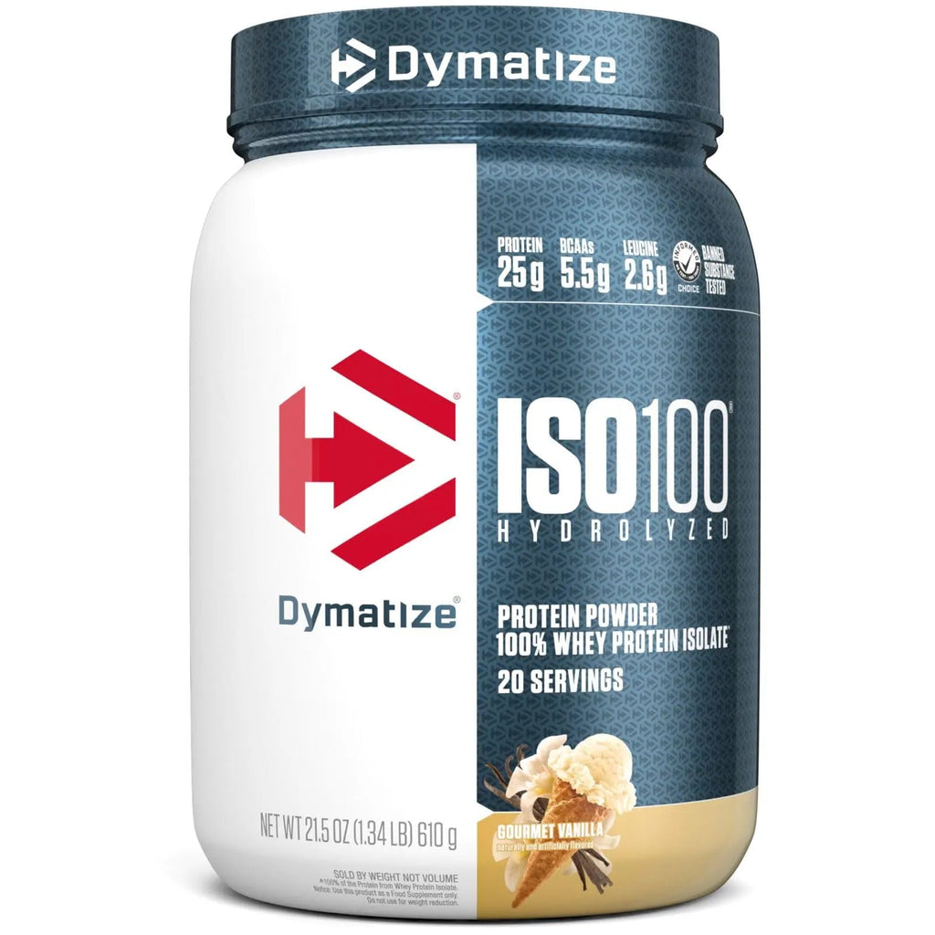 Dymatize ISO100 Hydrolyzed Protein Powder, 100% Whey Isolate , 25g of Protein, 5.5g - TrustMedUSA