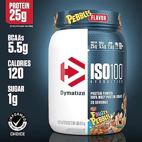 Dymatize ISO100 Hydrolyzed Protein Powder, 100% Whey Isolate, 25g of Protein - TrustMedUSA