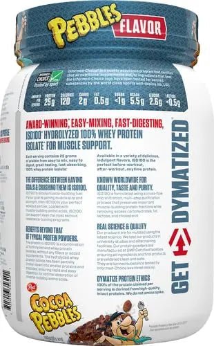 Dymatize ISO100 Hydrolyzed Protein Powder, 100% Whey Isolate Protein, 25g of Protein - TrustMedUSA