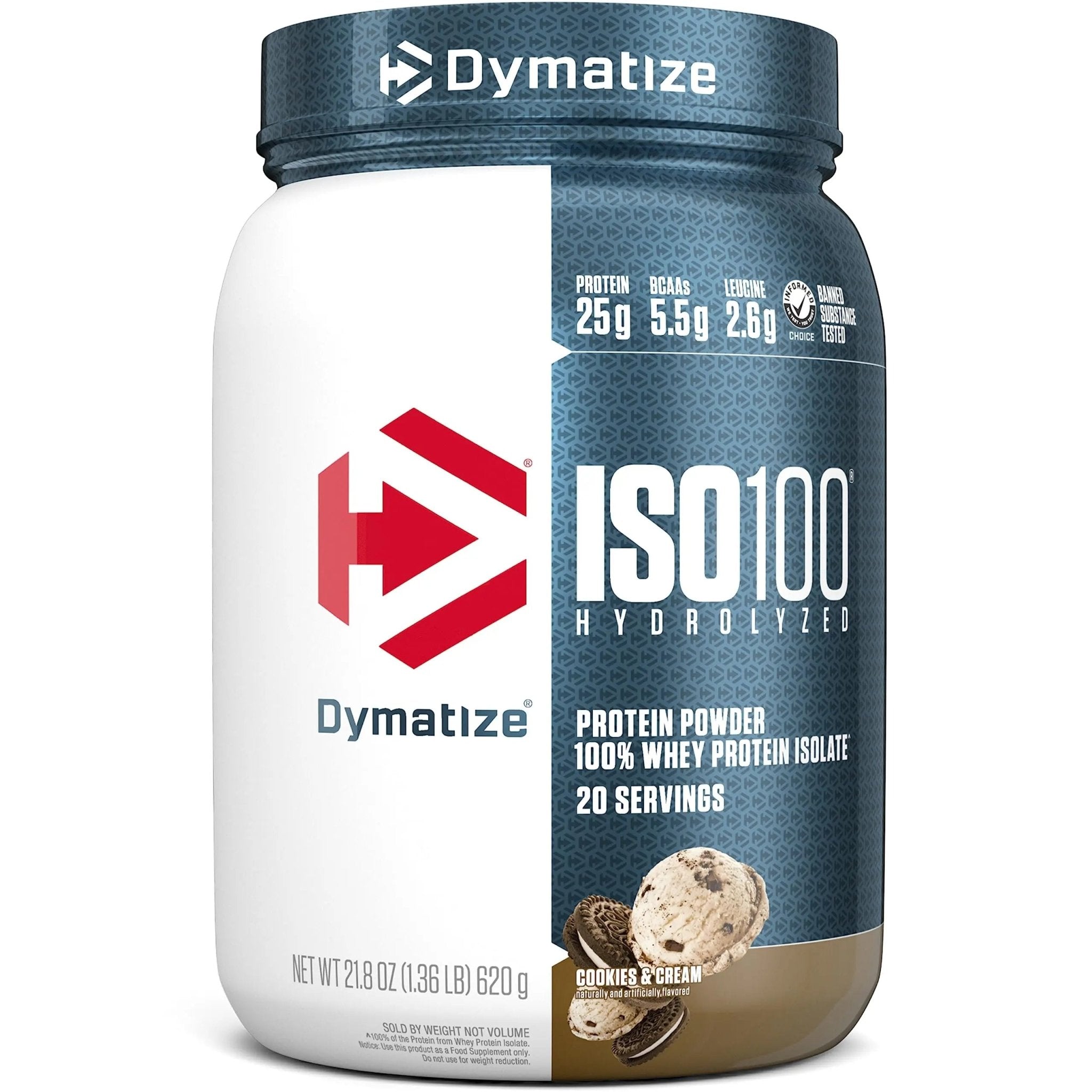 Dymatize ISO100 Hydrolyzed Protein Powder, 100% Whey Isolate Protein, 25g of Protein - TrustMedUSA