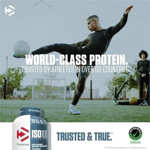Dymatize ISO100 Hydrolyzed Protein Powder, 100% Whey Isolate Protein, 25g of Protein - TrustMedUSA
