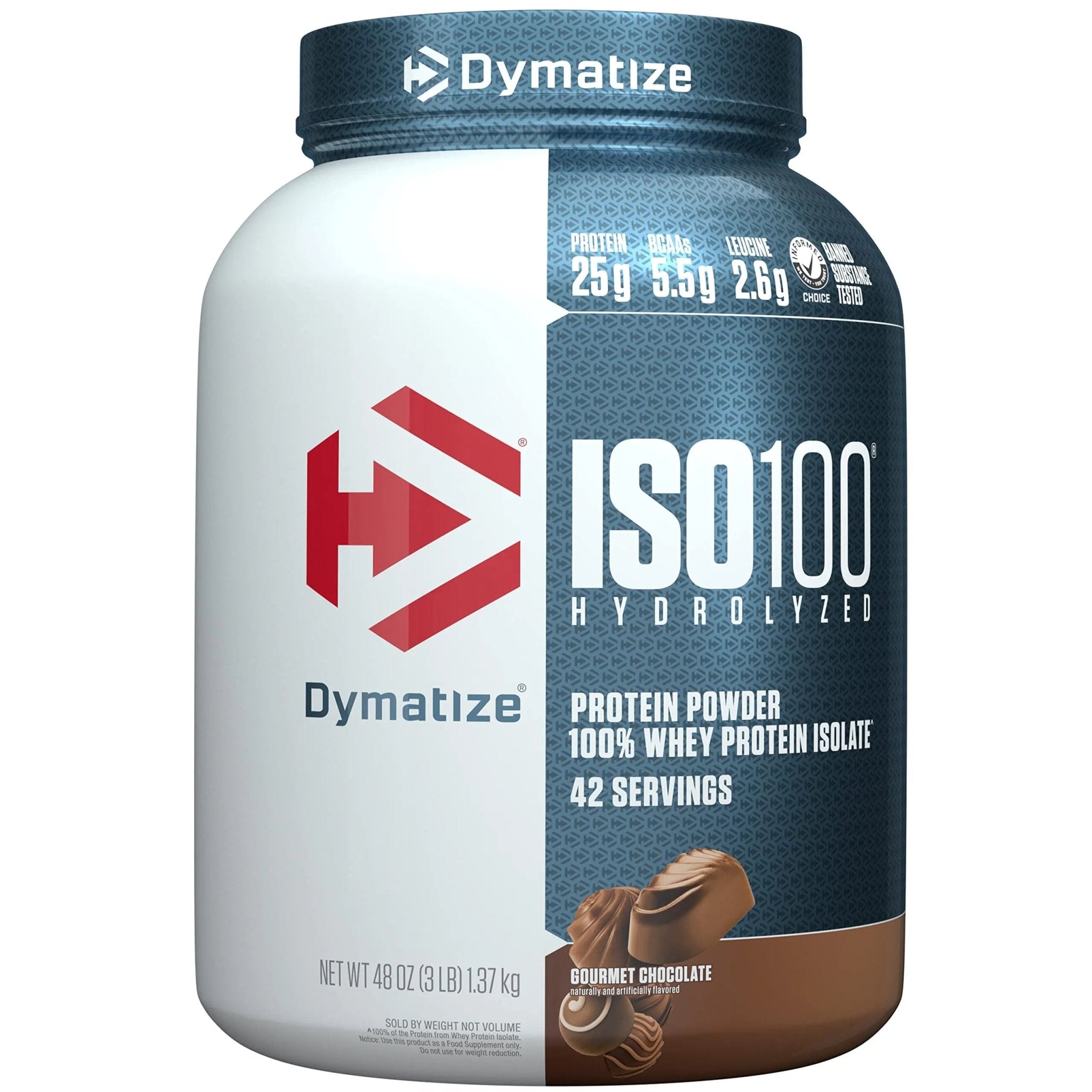 Dymatize ISO100 Hydrolyzed Protein Powder, 100% Whey Isolate Protein, 25g of Protein - TrustMedUSA