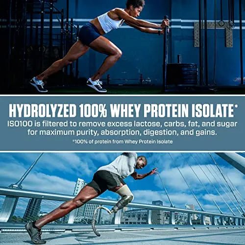 Dymatize ISO100 Hydrolyzed Protein Powder, 100% Whey Isolate Protein, 25g of Protein - TrustMedUSA