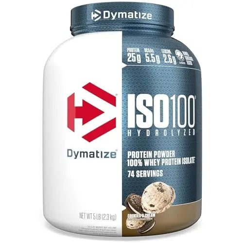 Dymatize ISO100 Hydrolyzed Protein Powder, 100% Whey Isolate Protein, 25g of Protein - TrustMedUSA