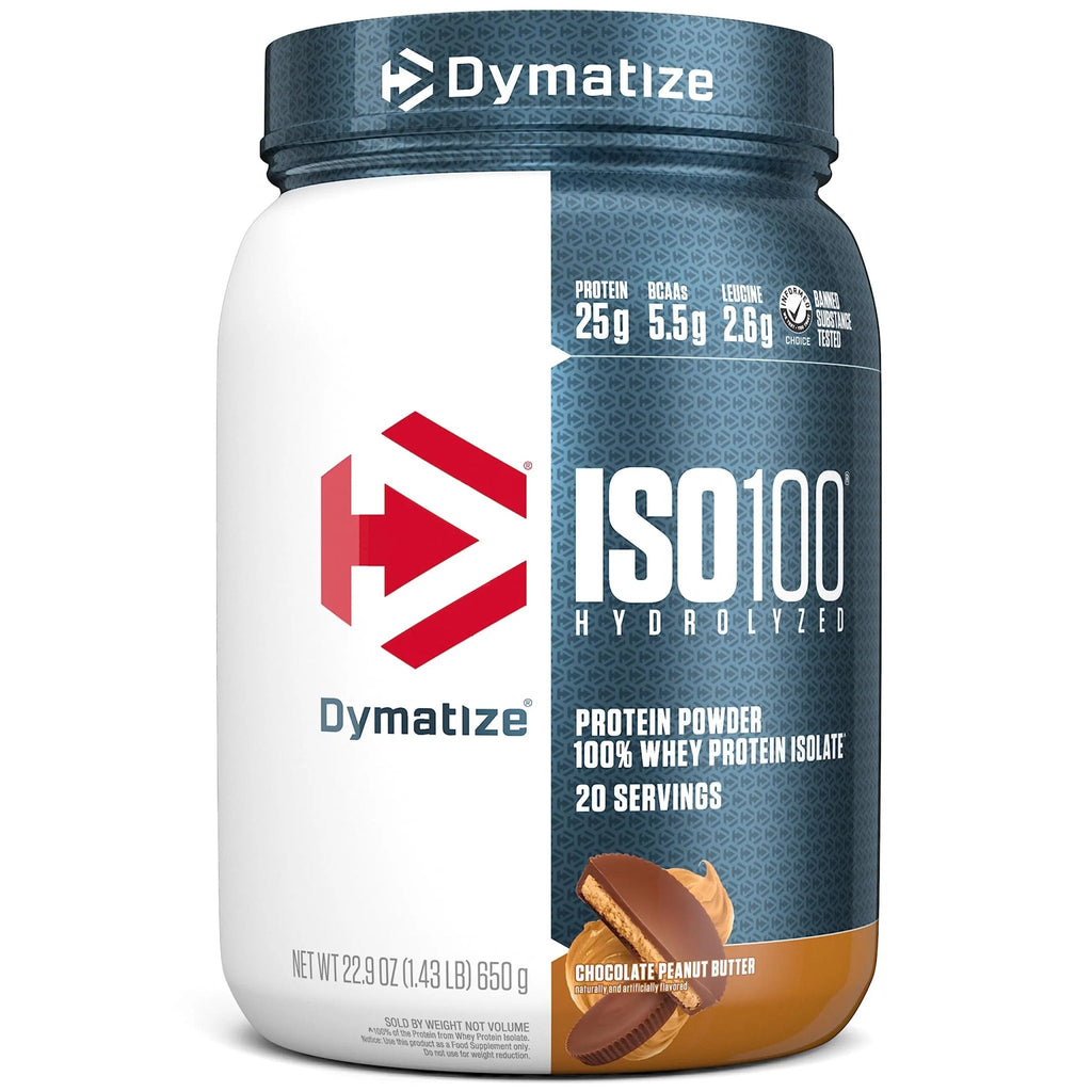 Dymatize ISO100 Whey Protein Powder with 25g of Hydrolyzed 100% Whey Isolate - TrustMedUSA