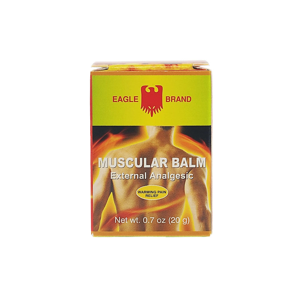 Eagle Brand Muscular Balm, External Analgesic, Warming Pain Relief, 0.7oz x 3, (Pack of 3) - TrustMedUSA