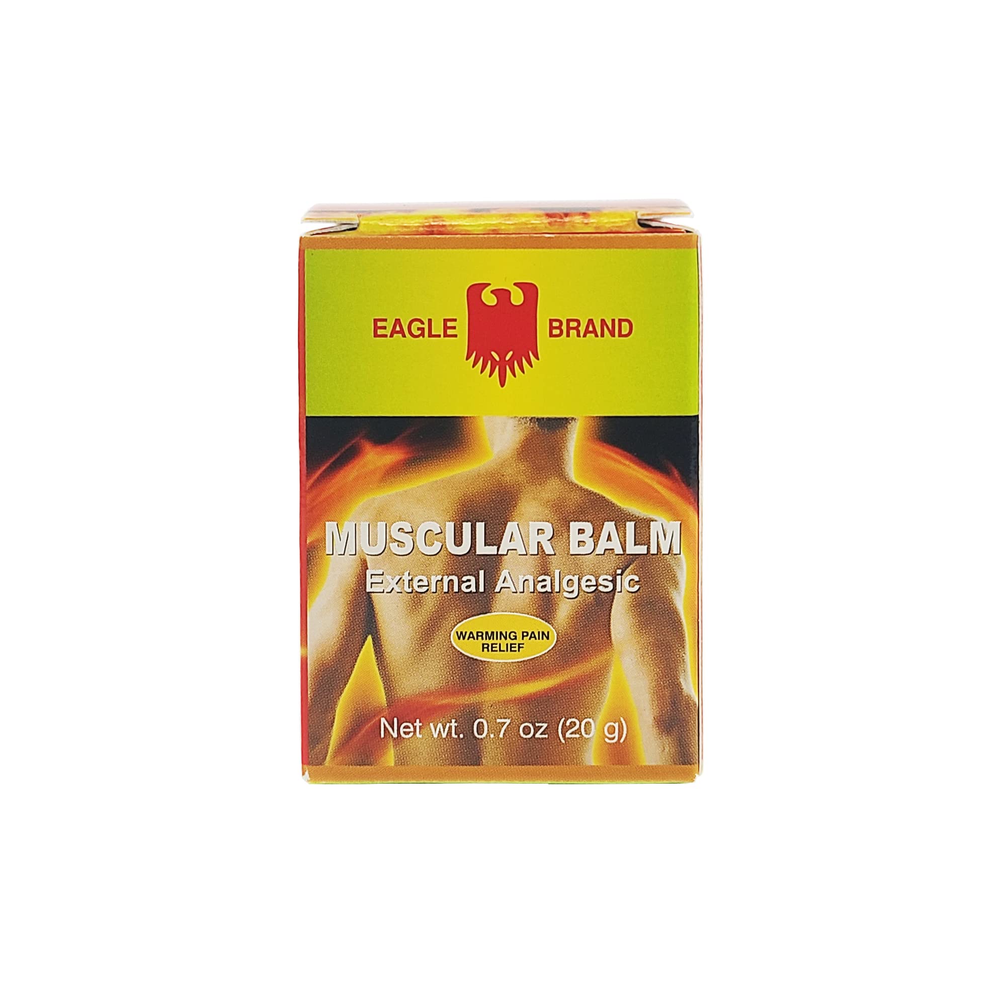 Eagle Brand Muscular Balm, External Analgesic, Warming Pain Relief, 0.7oz x 3, (Pack of 3) - TrustMedUSA