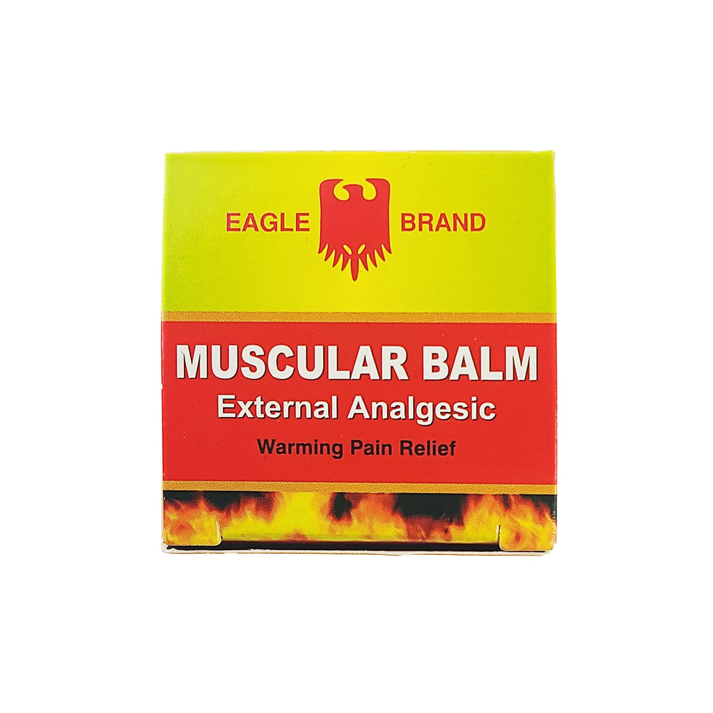 Eagle Brand Muscular Balm, External Analgesic, Warming Pain Relief, 0.7oz x 3, (Pack of 3) - TrustMedUSA