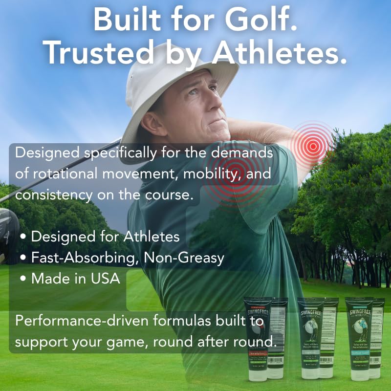 EagleEase – Targeted Joint Support Cream for Golfers & Athletes | Helps Support Elbows & Mobility During & After Play | Fast-Absorbing – 3 oz - TrustMedUSA