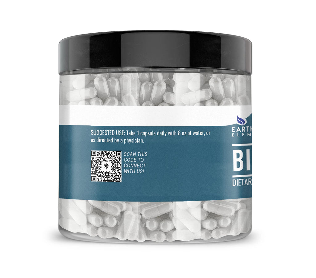Earthborn Elements Bicarb Blend 200 Capsules, Pure & Undiluted, No Additives - TrustMedUSA