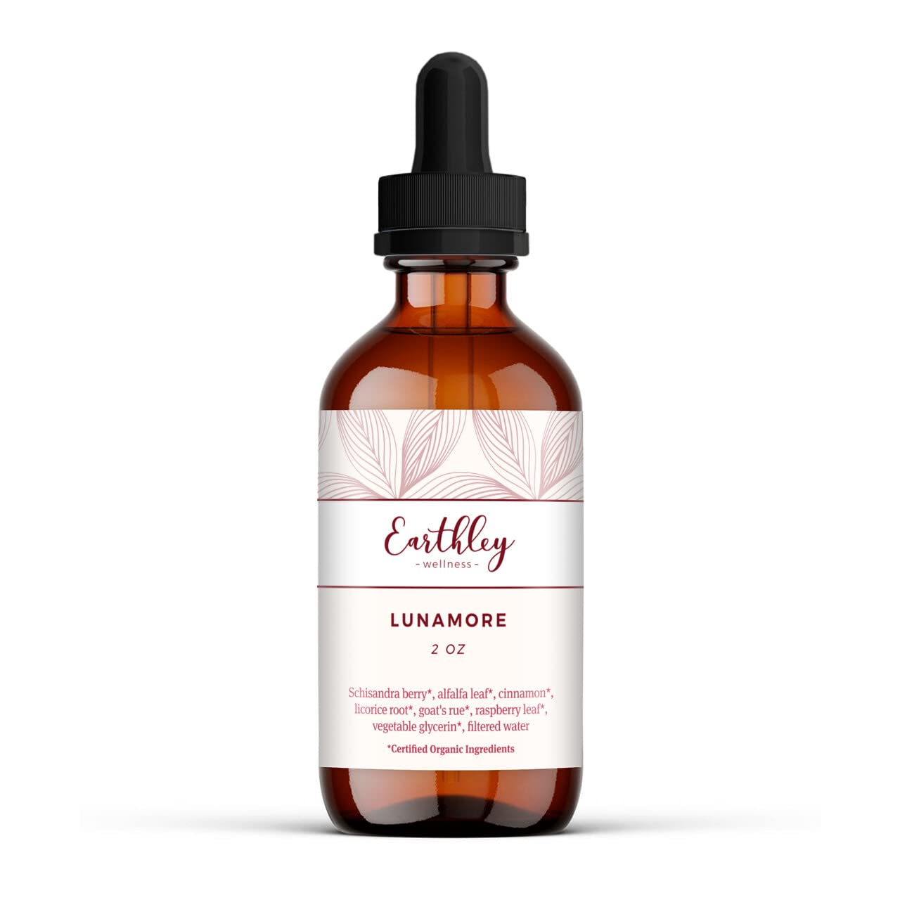 Earthley Wellness Lunamore, Natural Anti-oxodant Remedy for Women, Reduce Cramps (2oz) - TrustMedUSA