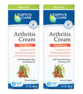 Earth's Care Arthritis Cream - Joint Cream with Natural Capsaicin - Topical Analgesic 2.4 OZ (Pack of 2) - TrustMedUSA