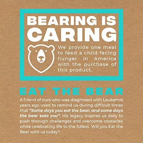 Eat the Bear Whey Protein Isolate Protein Powder 2 lbs (Chocolate) - TrustMedUSA