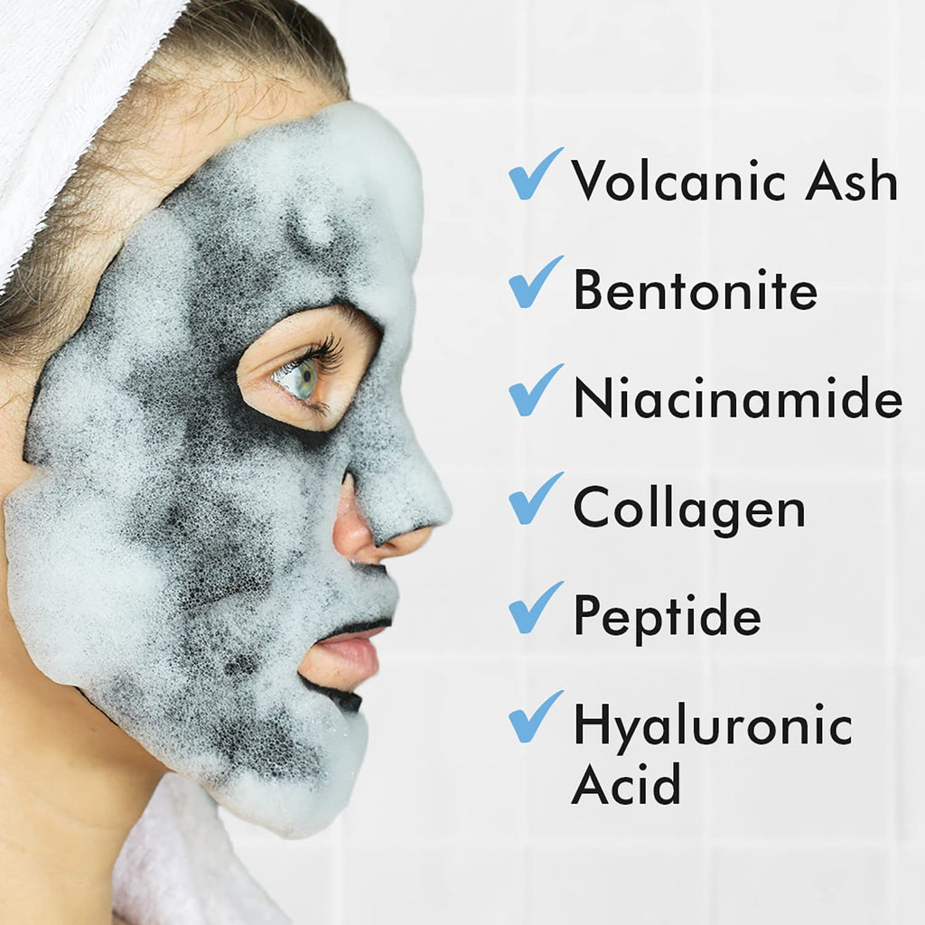 Ebanel Bundle of 10 Pack Bubble Clay Masks, and 2.5% Retinol Moisturizer - Maple Wellness Supplements