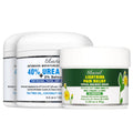 Ebanel Bundle of 2 Pack 40% Urea Cream 4.6 Oz, and Pain Relief Cream Arnica Menthol 2.28 Oz - Maple Wellness Supplements