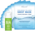 Ebanel Bundle of 30% AHA 2% BHA Chemical Peel and 10 Pack Collagen Face Mask - Maple Wellness Supplements