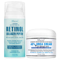 Ebanel Bundle of 40% Urea Cream 4.6 Oz, and 2.5% Retinol Moisturizer - Maple Wellness Supplements