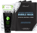 Ebanel Bundle of Charcoal Peel Off Face Mask, and 10-Pack Carbonated Bubble Clay Mask - Maple Wellness Supplements