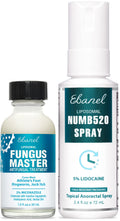 Ebanel Bundle of Fungus Treatment 1 Oz, and Lidocaine Numbing Spray - Maple Wellness Supplements