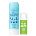 Ebanel Bundle of Gentle Exfoliating Face Scrub Peeling Gel and 30% AHA 2% BHA Chemical Peel Exfoliant Gel - Maple Wellness Supplements
