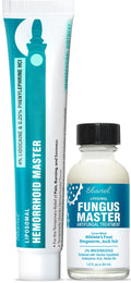 Ebanel Bundle of Hemorrhoid Master, and Foot Fungus Treatment 1 Oz - Maple Wellness Supplements