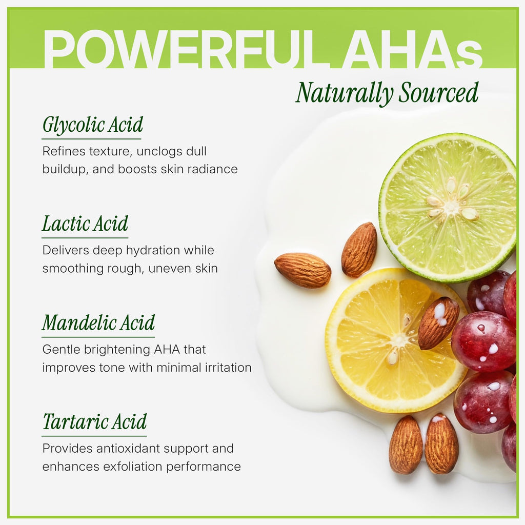 Ebanel Chemical Peel for Face, AHA BHA Exfoliator, Glycolic Acid Peel, Salicylic & Lactic Acid Face Peeling Gel, Infused with Green Tea & Chamomile for Acne Scars, Dark Spots, Wrinkles, Fine Lines - Maple Wellness Supplements