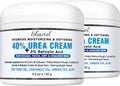 Ebanel Urea Cream 40% plus Salicylic Acid 2%, Foot Cream for Dry Cracked Heels Feet Knees Elbows Hands, Foot Dead Skin Cuticle Callus Remover Toenail Softener, Keratolytic Skin Barrier Repair, 2-Pack - Maple Wellness Supplements