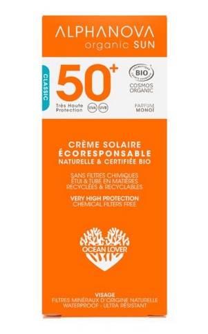 Eco-responsible sun cream spf 50 ALPHANOVA ORGANIC SUN - TrustMedUSA