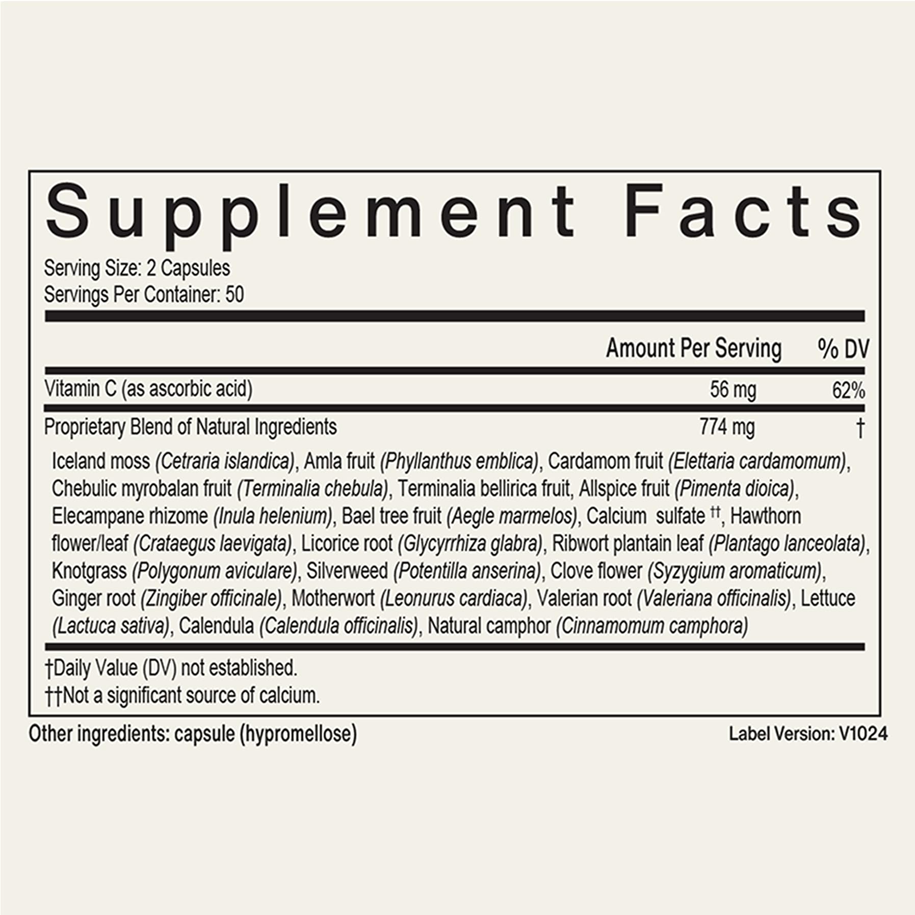 EcoNugenics Padma Active for Women & Men: Vitamin C Supplement for Collagen Formation, Energy Levels, and Immune System, Cellular & Antioxidant Support – Tibetan Recipe of Natural Herbs & Minerals - TrustMedUSA