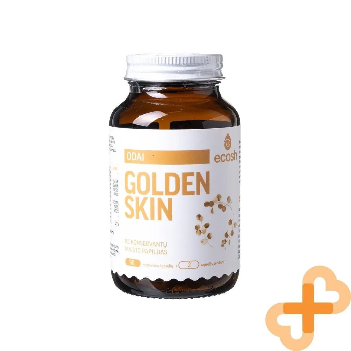 ECOSH GOLDEN Skin 90 Capsules Supplement For Skin and Normal Pigmentation - TrustMedUSA