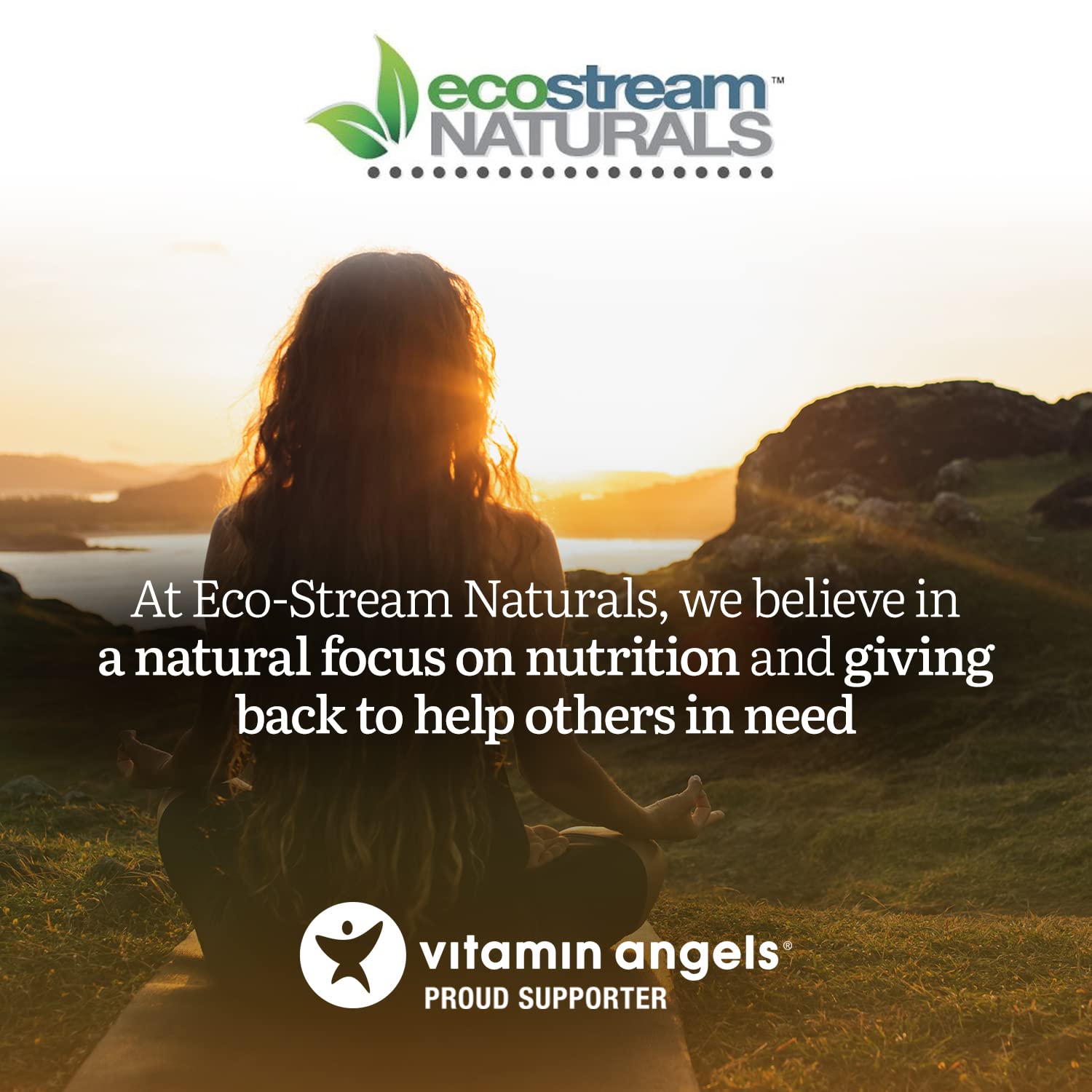 ecostream Naturals Vital First Daily Greens Superfood Powder 50 Whole Super Foods with Spirulina, Chlorella, Flax Seed, Fiber and Enzymes with Organic Greens - 30 Servings - TrustMedUSA