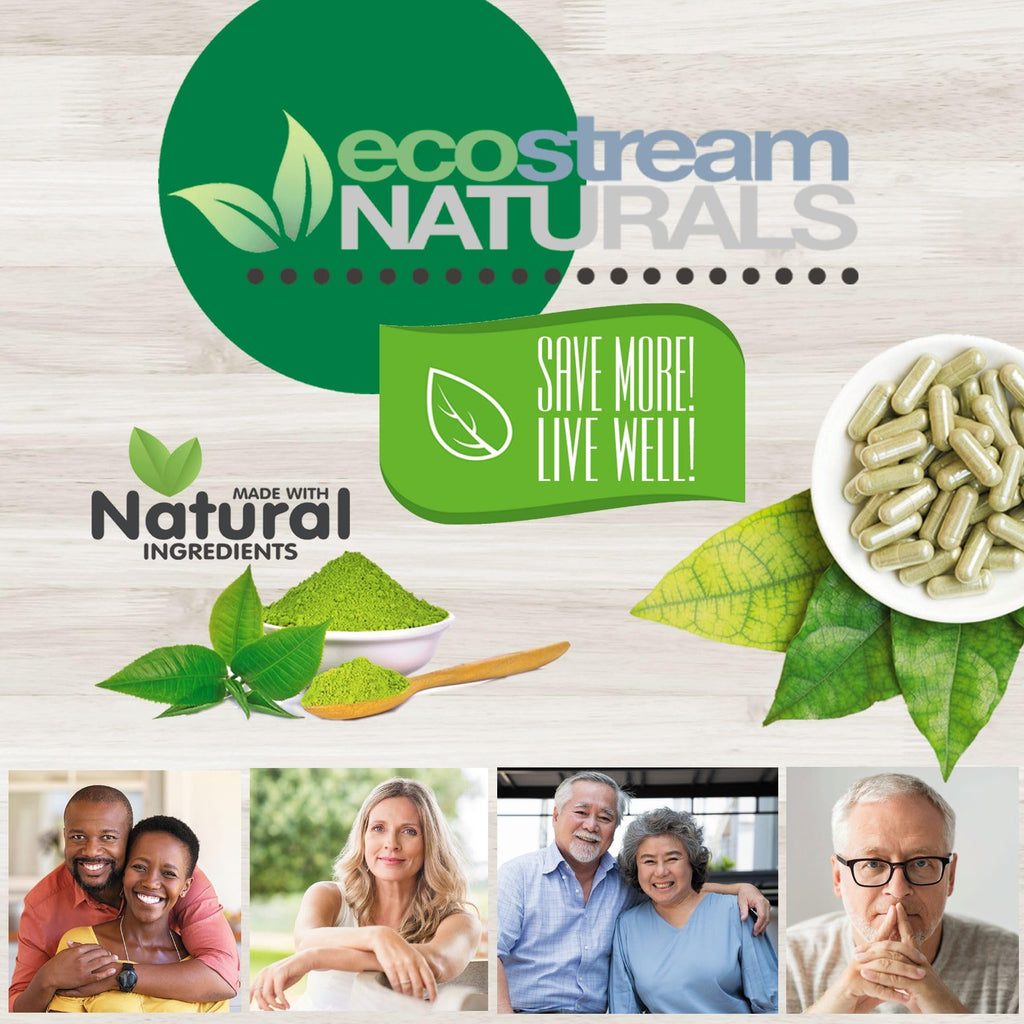 ecostream Naturals Vital First Daily Greens Superfood Powder 50 Whole Super Foods with Spirulina, Chlorella, Flax Seed, Fiber and Enzymes with Organic Greens - 30 Servings - TrustMedUSA