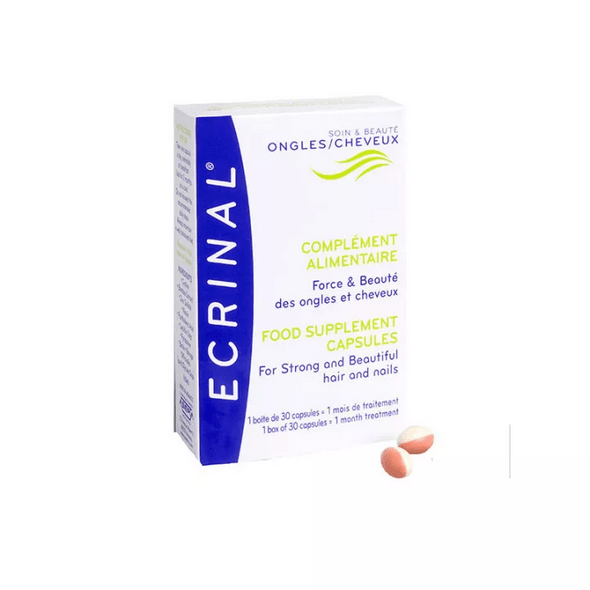Ecrinal Hair and Nails 30 Capsules - TrustMedUSA