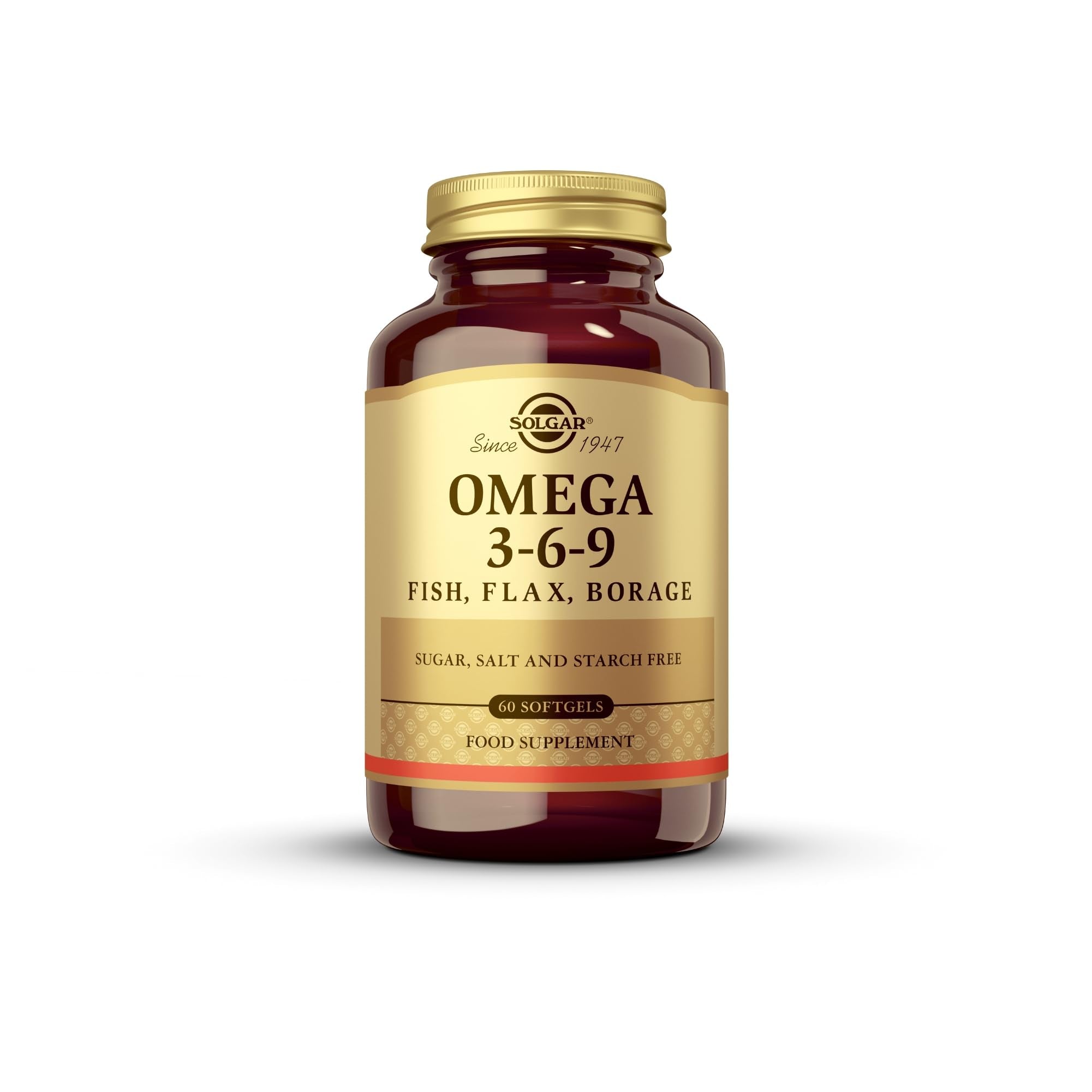 EFA 1300mg Omega 3-6-9 Solgar 60 Softgel - TrustMedUSA