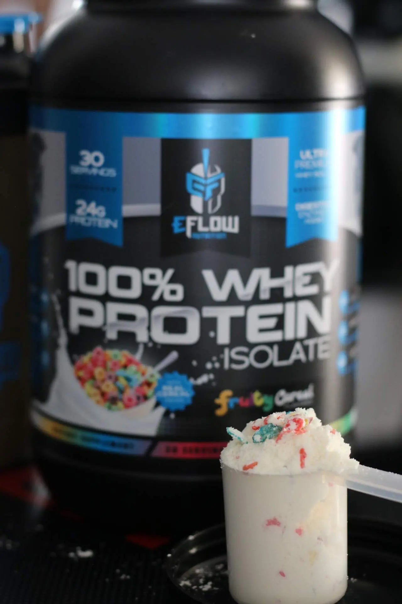 eFlow Nutrition 100% Whey Protein Isolate - Gluten & Lactose-Free Digestive Enzymes - TrustMedUSA
