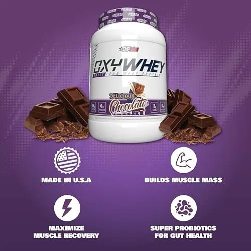 EHPlabs OxyWhey Whey Protein Isolate Powder - 25g of Whey Isolate Protein Powder - TrustMedUSA