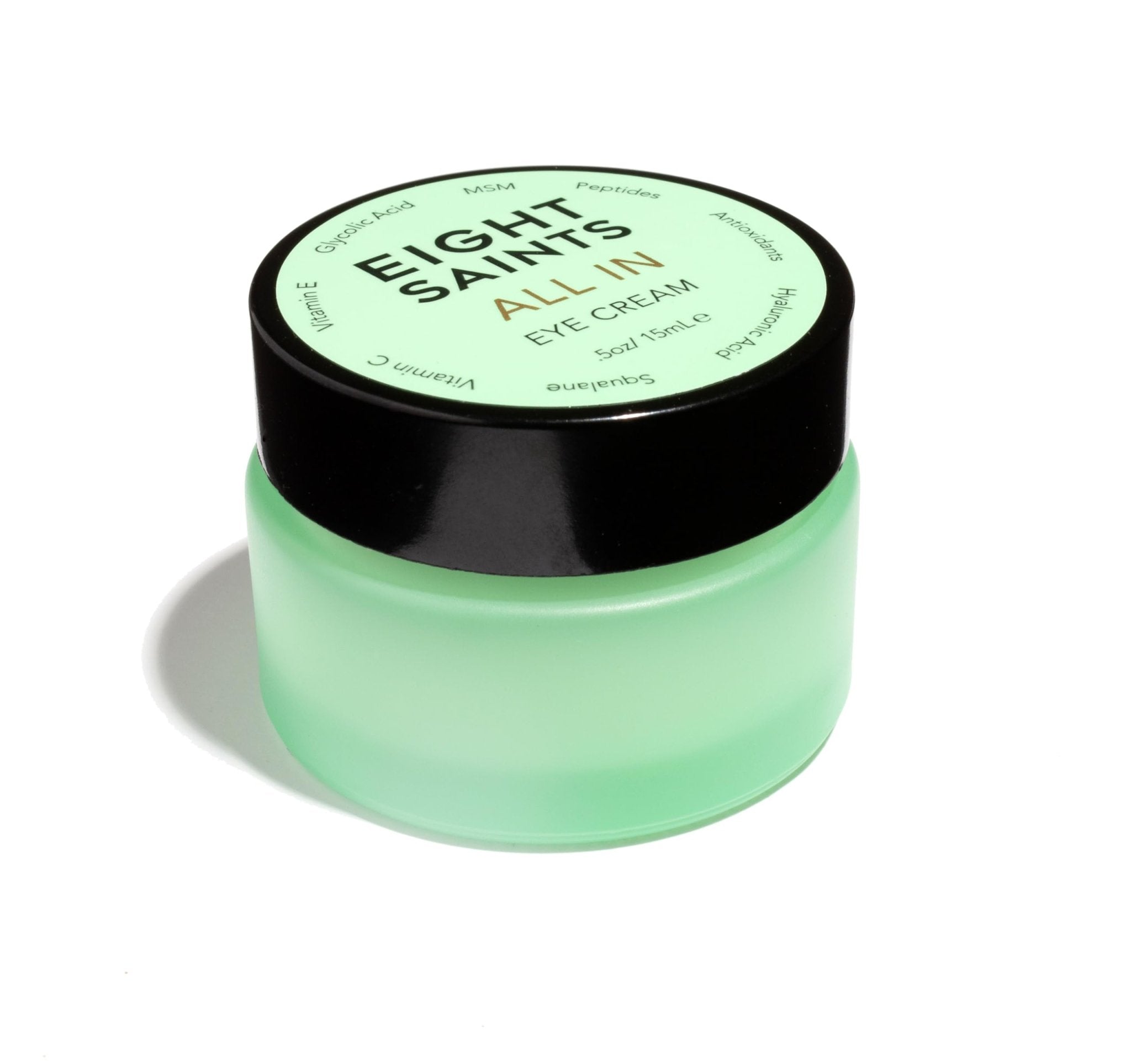 Eight Saints Skin Care All In Eye Cream, Natural and Organic Anti Aging Under Eye Cream to Reduce Puffiness, Wrinkles, and Under Eye Bags, Dark Circles Under Eye Treatment, 0.5 Ounces - TrustMedUSA