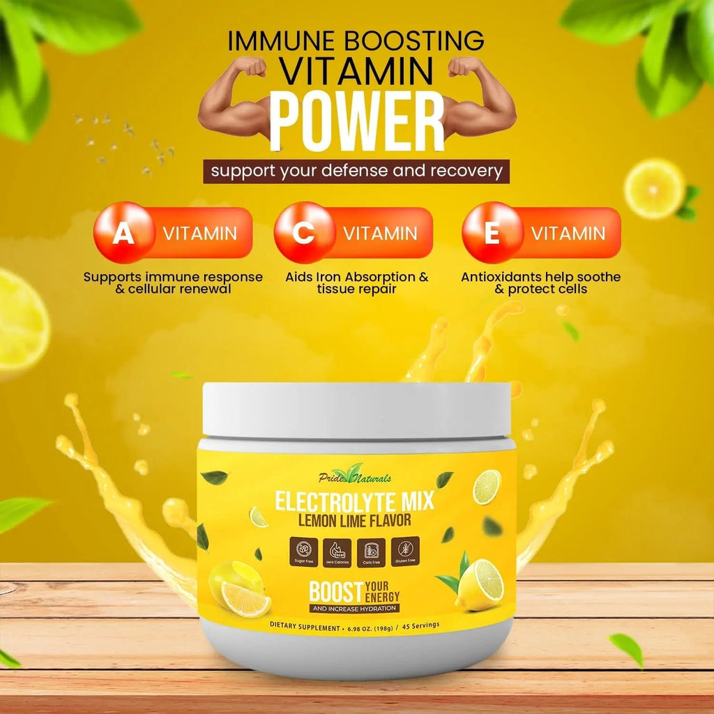 Electrolyte Powder - Refreshing Workout Recovery Electrolytes, Sugar Free, Gluten Free - TrustMedUSA