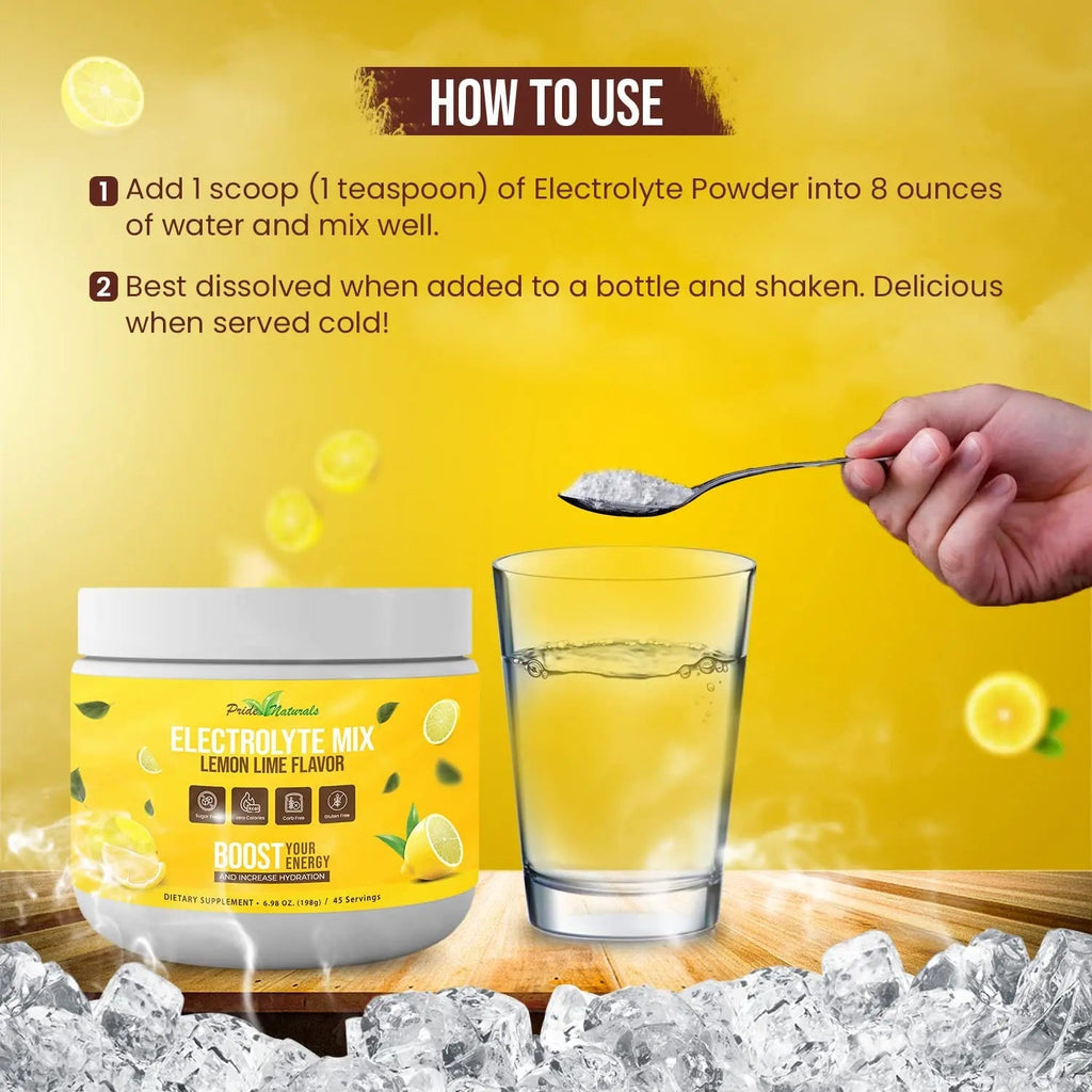 Electrolyte Powder - Refreshing Workout Recovery Electrolytes, Sugar Free, Gluten Free - TrustMedUSA