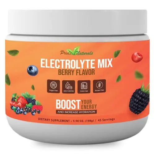 Electrolyte Powder - Refreshing Workout Recovery Electrolytes, Sugar Free, Gluten Free - TrustMedUSA