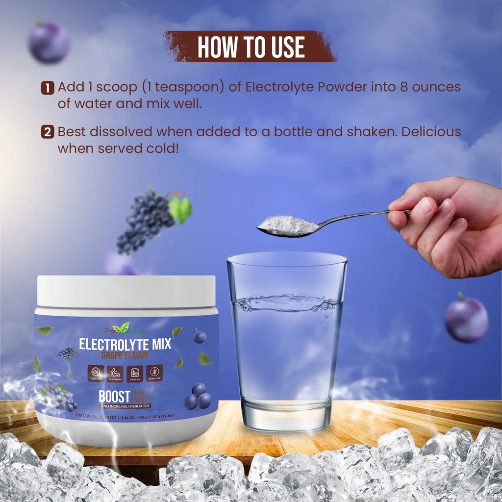 Electrolyte Powder - Refreshing Workout Recovery Electrolytes, Sugar Free, Gluten Free - TrustMedUSA