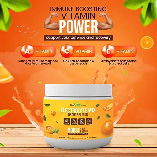 Electrolyte Powder - Refreshing Workout Recovery Electrolytes, Sugar Free, Gluten Free - TrustMedUSA