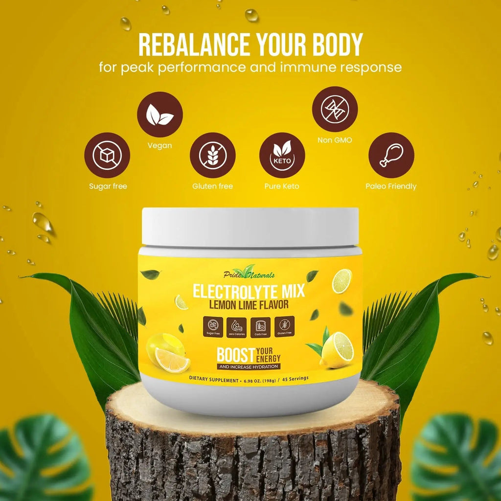 Electrolyte Powder - Refreshing Workout Recovery Electrolytes, Sugar Free, Gluten Free - TrustMedUSA