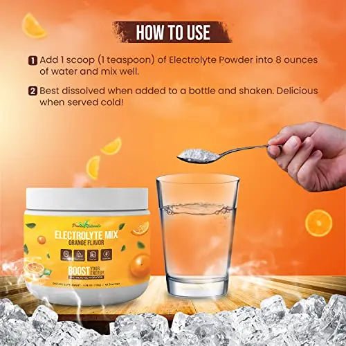 Electrolyte Powder - Refreshing Workout Recovery Electrolytes, Sugar Free, Gluten Free - TrustMedUSA