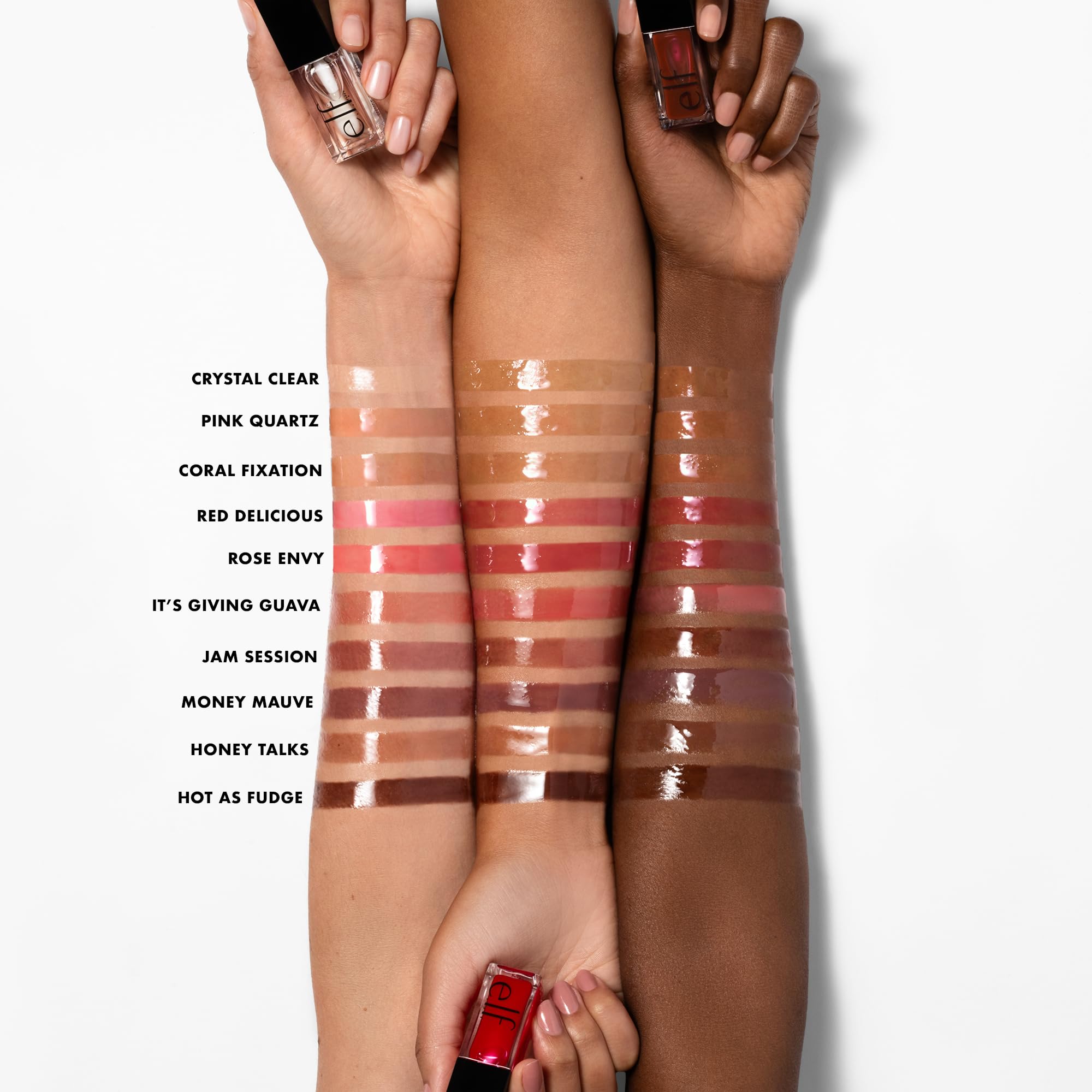 e.l.f. Glow Reviver Lip Oil, Nourishing Tinted Lip Oil For A High-shine Finish, Infused With Jojoba Oil, Vegan & Cruelty-free, Jam Session - TrustMedUSA
