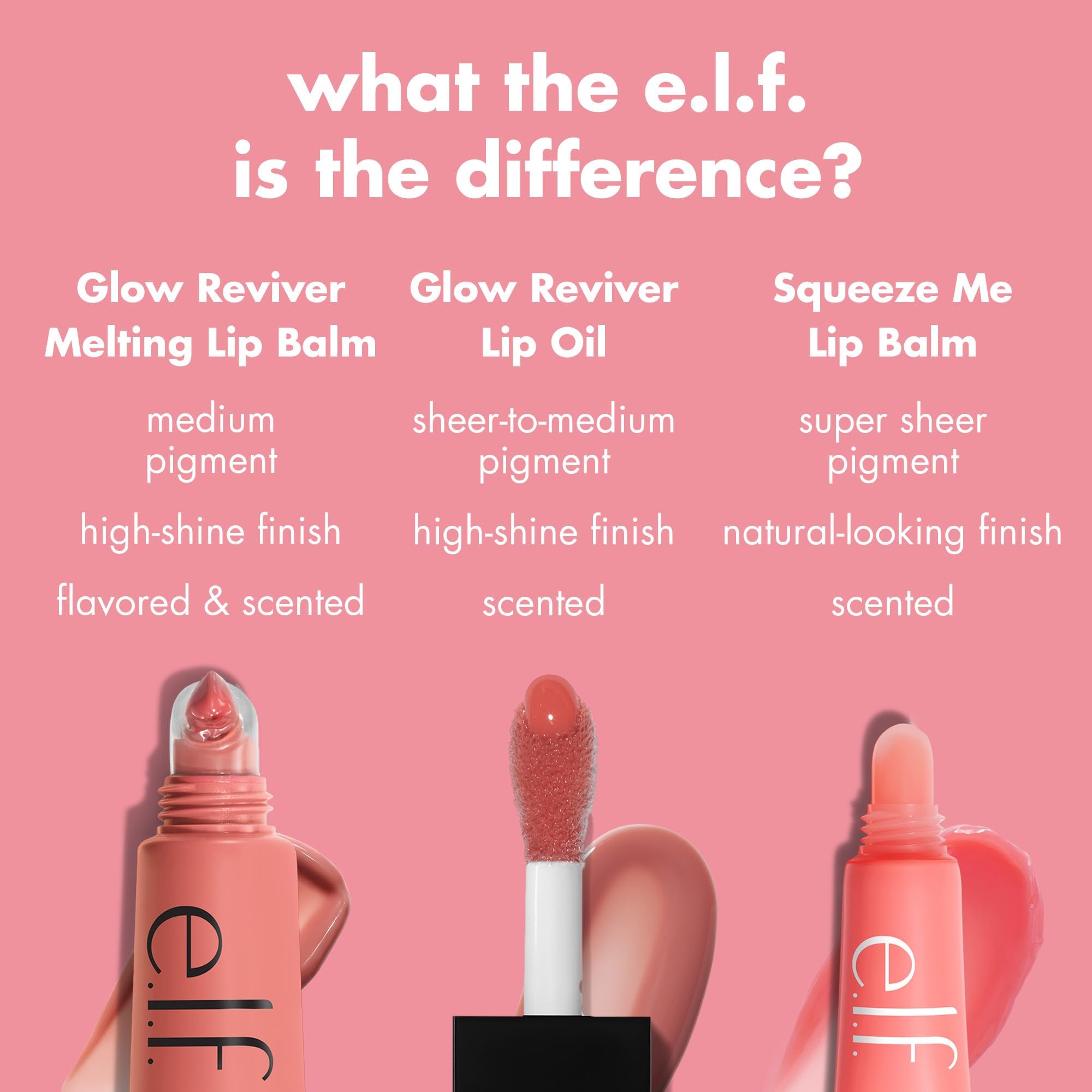 e.l.f. Glow Reviver Melting Lip Balm, Hydrating Tinted Lip Balm For A Glossy Finish & Soft, Supple Lips, Vegan & Cruelty-Free, Blackberry Sorbet - TrustMedUSA
