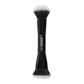 e.l.f. Liquid Bronzer & Contour Duo Brush, Silky Highly Pigmented Formula with Dual-ended Makeup Brush, Synthetic Bristles, 100% Vegan and Cruelty-Free - TrustMedUSA